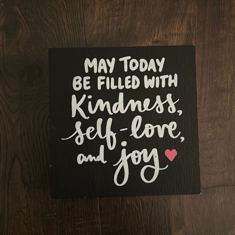 Inspirational Home Decor Sign